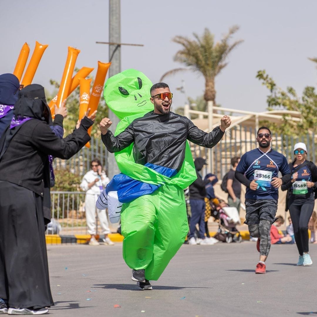 Riyadh Marathon Blink Experience